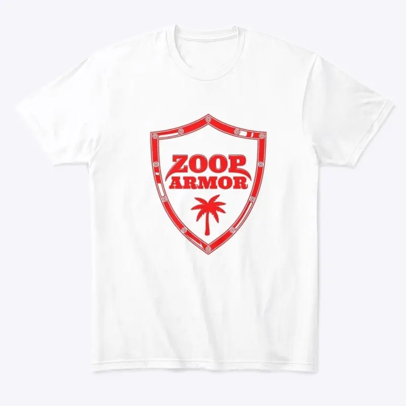 Zoop Armor Palm Tree Logo 